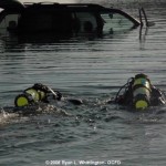 Ocean City Paramedics Dive Team in Water