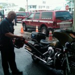 Ocean City MD Paramedics with Motorcycle