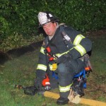 Ocean City Firefighter with Hose