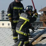 OCMD Paramedics on the Roof with Axe