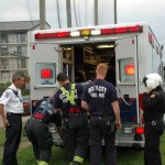 Paramedics Loading Patient into Ambulance