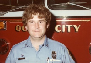 Throwback Photo of an Ocean City Firefighter