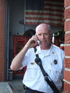 Ocean City MD Paramedic on the Phone